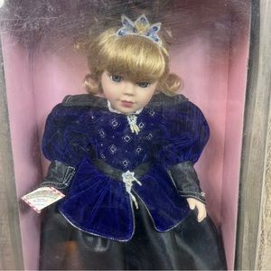 Victoria Garden Collection “Ice Princess” Genuine Porcelain Doll 1998